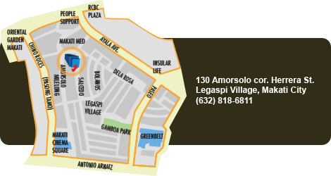 Amorsolo Mansion - Map