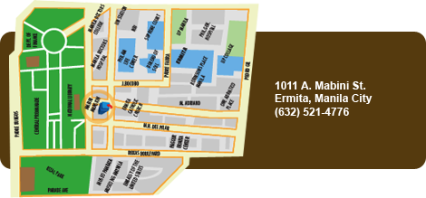 Mabini Mansion - Map